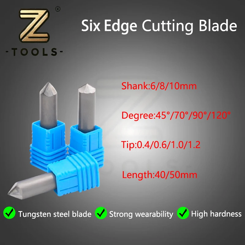 

6/8/10mm PCD diamond engraving bits engraver CNC Carving Tools Stone carbide Milling cutter on granite marble and ceramic