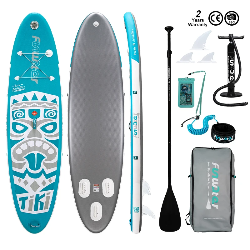 

Fly Eagle Direct Sales Unisex Inflatable SUP Paddle Board for Surfing Fishing in Ocean Waters