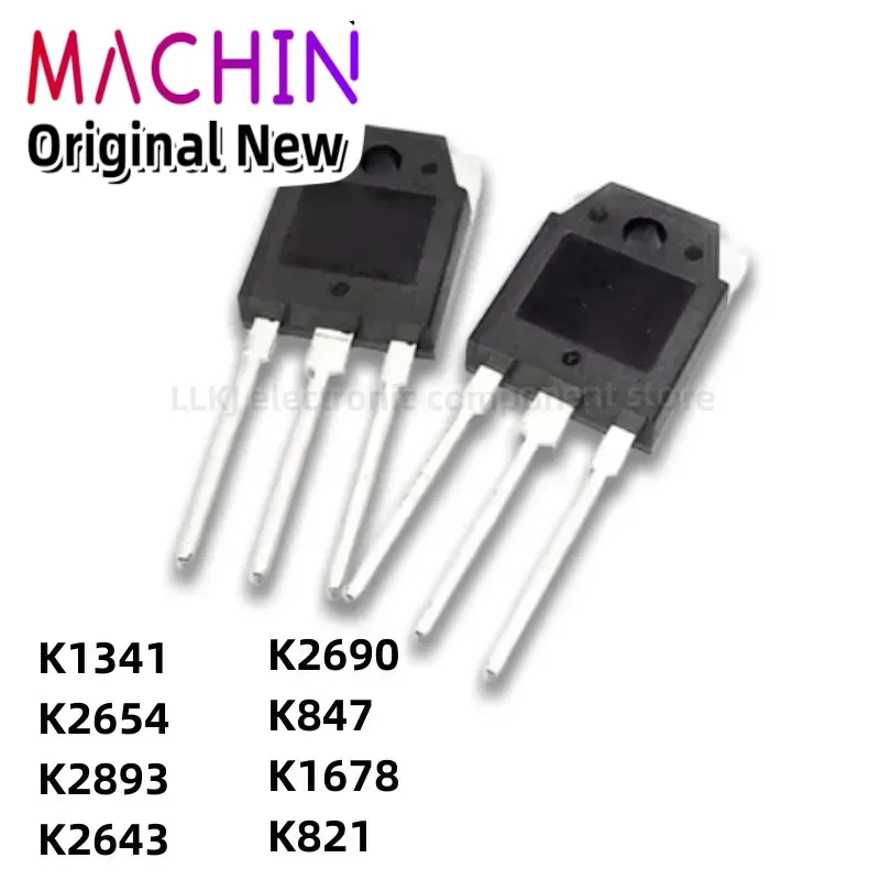 1pcs 2SK1341 2SK2654 2SK2893 2SK2643 2SK2690 2SK847 2SK1678 2SK821 TO3P POWER TRANSISTORS TO-3P.