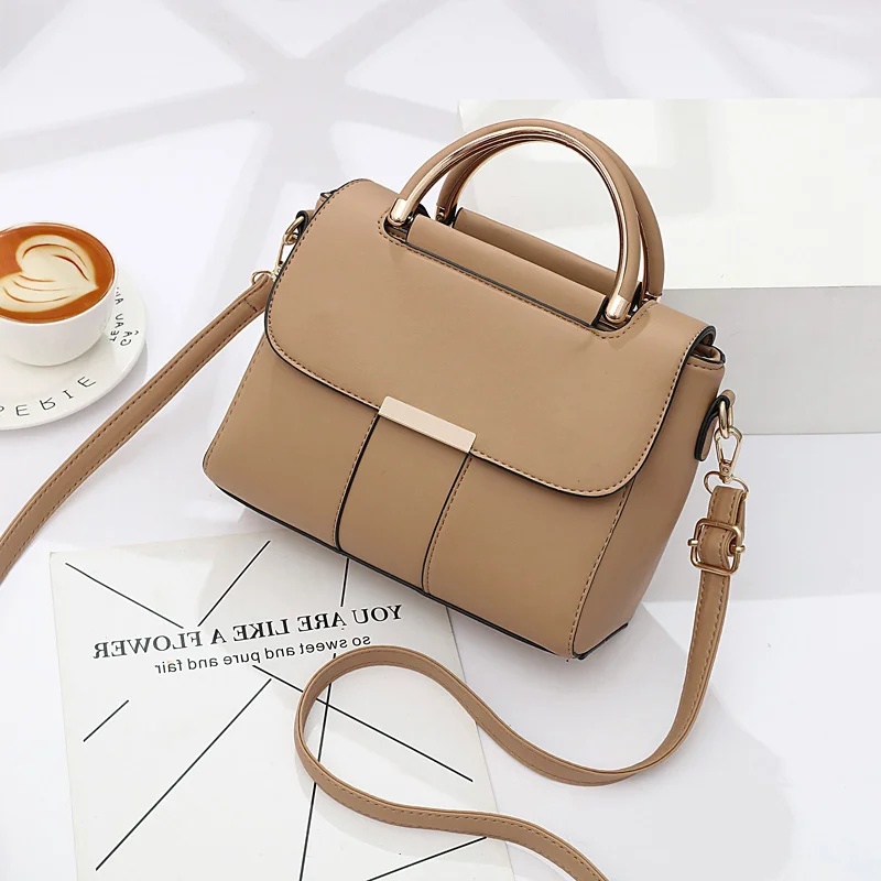 High-grade Bag Versatile Women's New Style Simple Shoulder Crossbody Women Leather Handbags Purse Messenger High Quality Luxury 