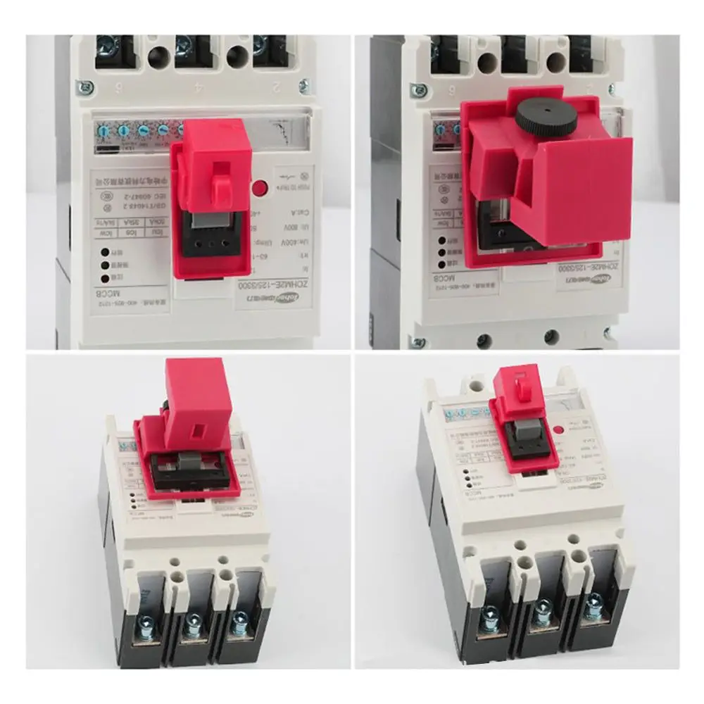 Safety Lock Air Switch Leakage Anti Misoperation Locks Clamp Type Circuit Breaker Lock Extra Large Moulded Case