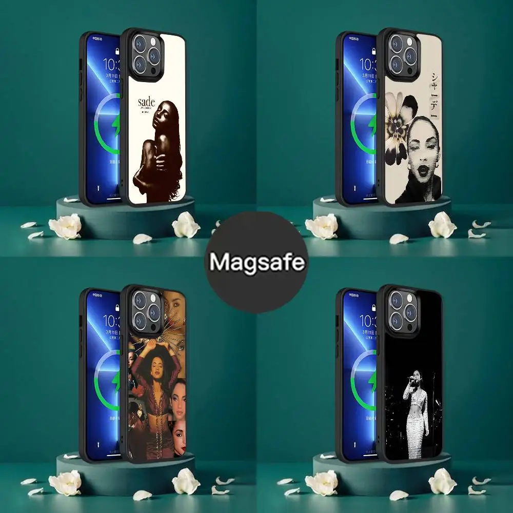 

Sade Adu Love Deluxe Phone Case For iPhone 17,16,15,14,13,12,11,Pro,Max,Plus,Mini,SE4,E Magnetic Magsafe Wireless Charging