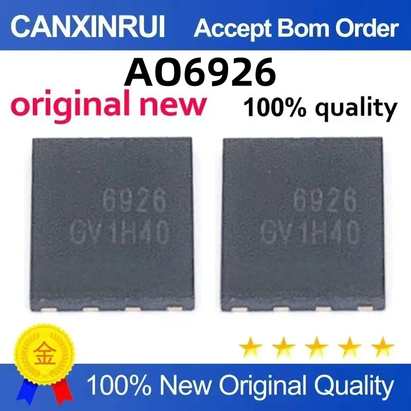 

(5-100 pieces) Brand new stock AO6926 AON6926 silk screen 6926 QFN8