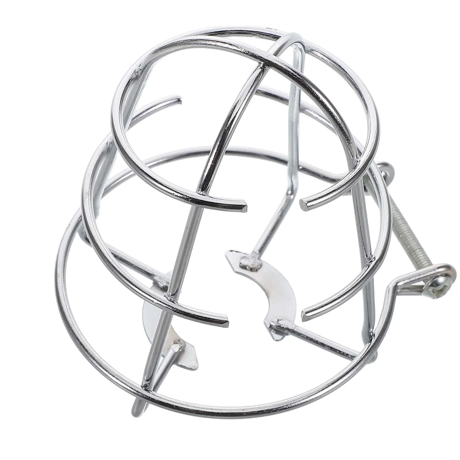 

Fire Sprinkler Cover Large Hydrant Silver Cap Ceiling Protective Metal Cage Shield Hood Residential System