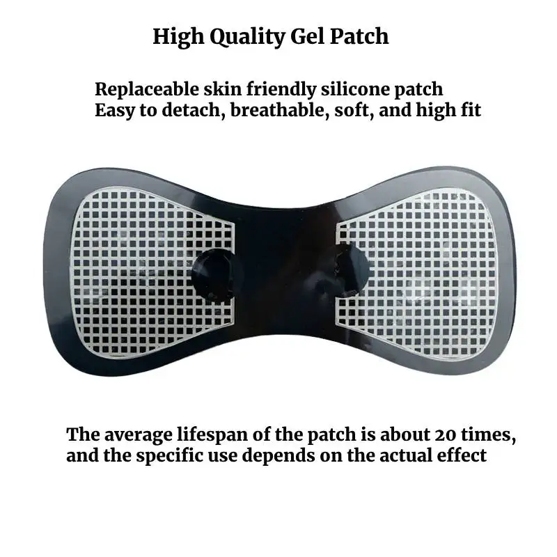มินินวด patch เครื่องนวดปากมดลูกไหล่และคอนวดแบบพกพาอัจฉริยะ 8 โหมด 19 force Stimulator Massage Patch