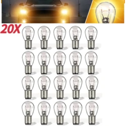 20PCS 1157 Bulb, Brake Light Bulbs, Turn Signal Bulb Replacement For Marker Tail Running Parking Backup Lights (10 Pcs)