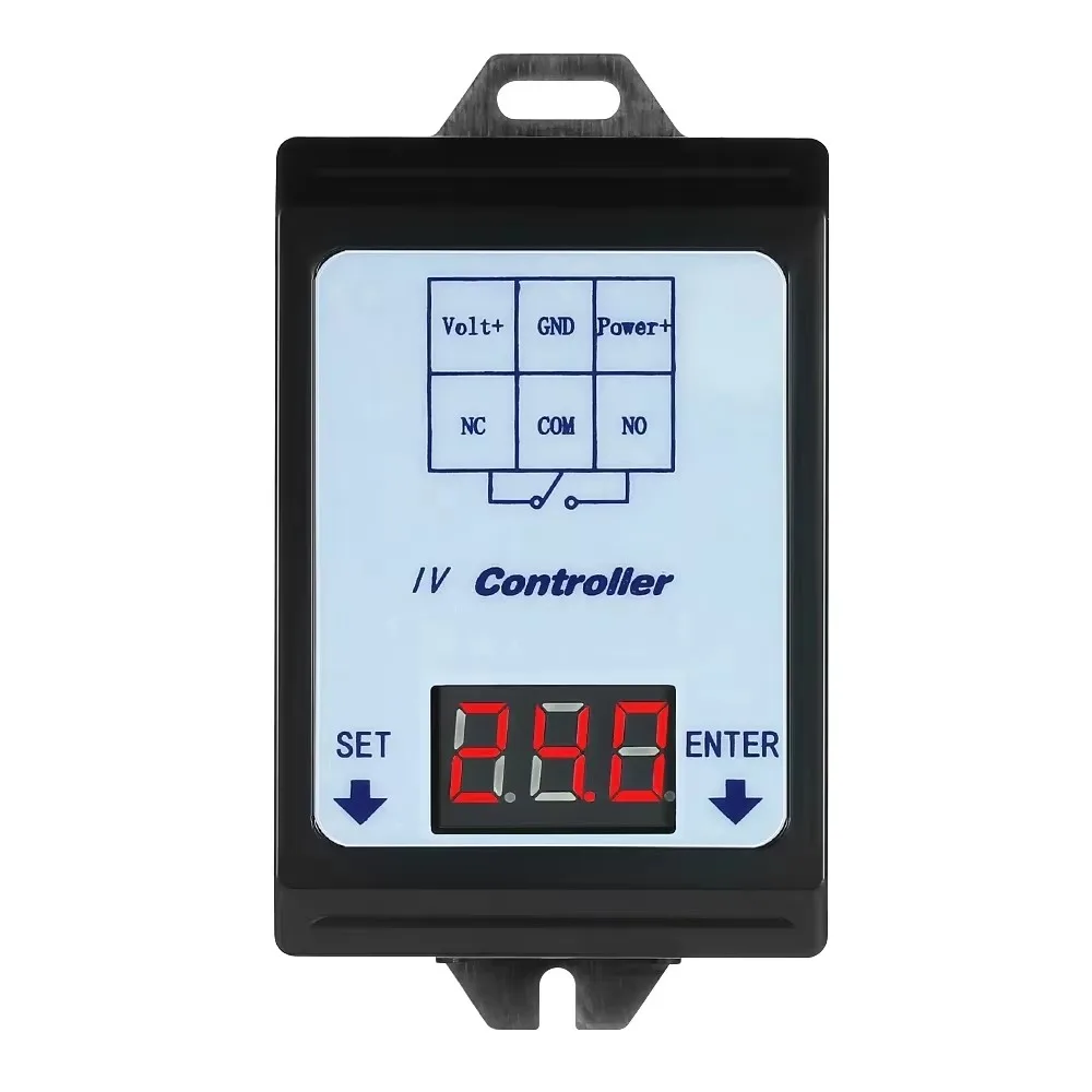 DC detection control relay 6-80V/48V60V battery charge and discharge timing / 30A on-off switch