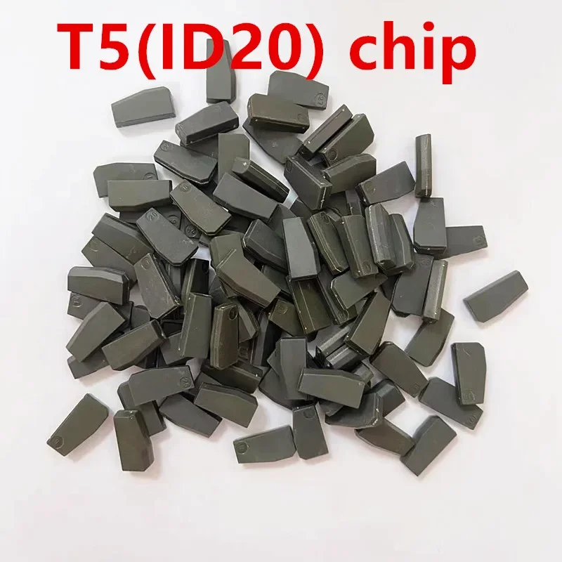 

100pcs original car key chip T5 ID20 carbon chip auto transponder chip / T5 ID20 ceramic chip / T5 (ID20) PCB chip