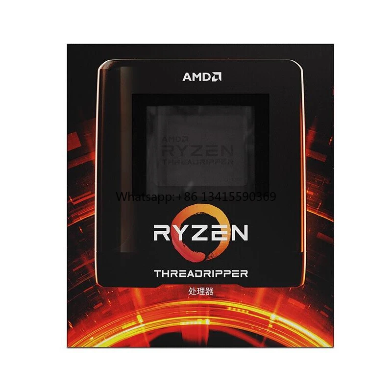 

New Original for A-M-D Ry-zen ThreadRipper 3990X 128 Threads Desktop Processor Cpu Computer Processor