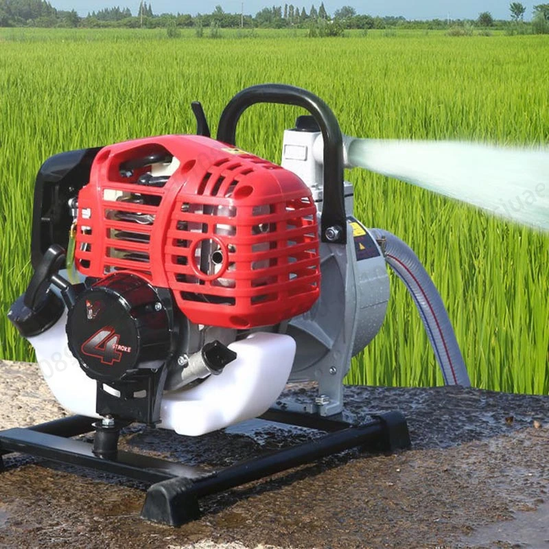 Agricultural Irrigation Water Pump Small 4 Stroke Gasoline Engine Water Pump Drainage Machine