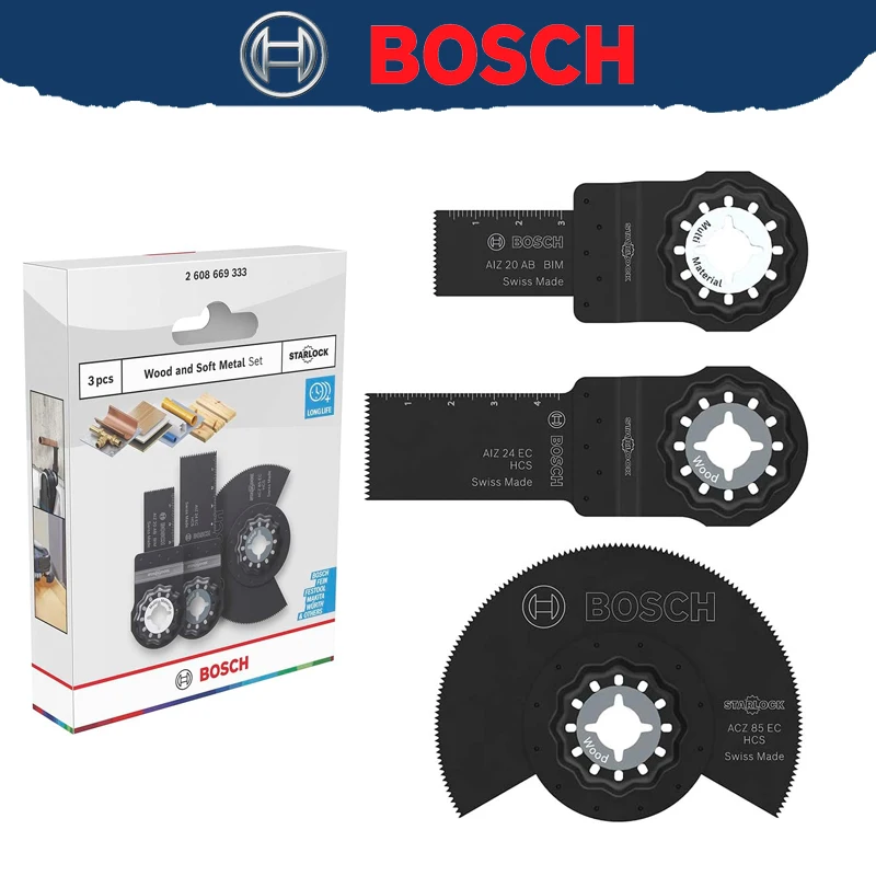 bosch-2608669333-starlock-ウッドソフトメタルソーブレードセット-3-ピース頑丈で耐久性のあるプロフェッショナルアクセサリーマルチツール