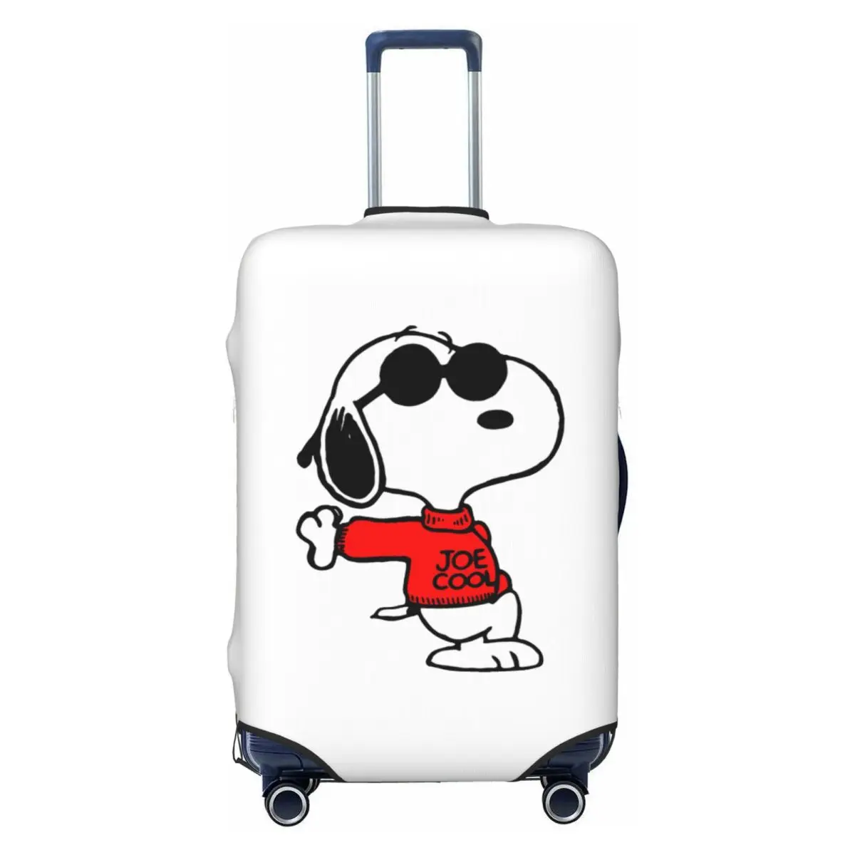 

Эластичный защитный чехол для чемодана с мультяшным персонажем Снупи, подходит для багажа 18-32 дюйма