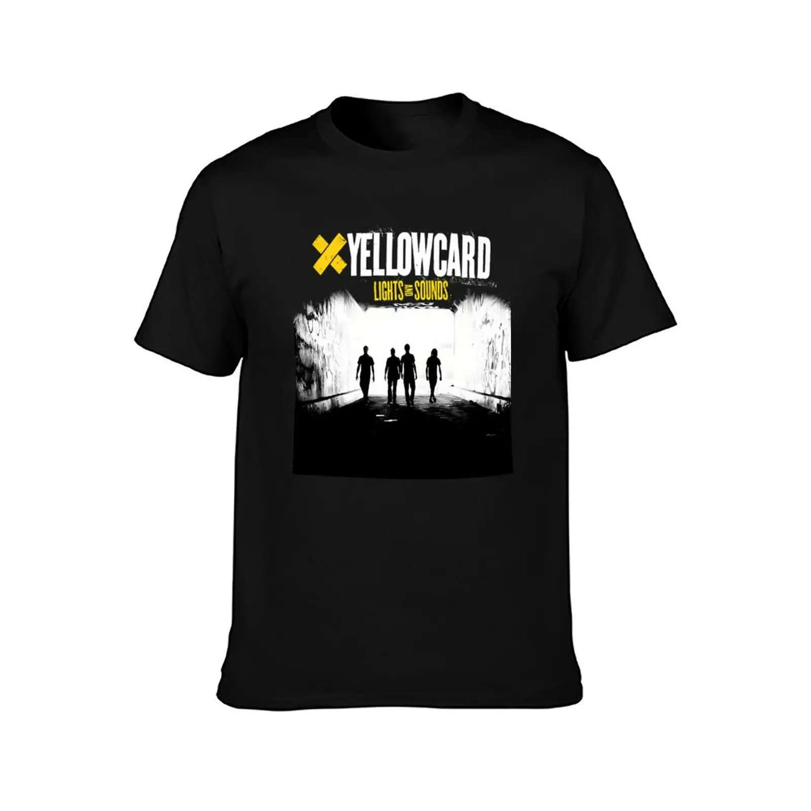 Yellowcard For Fans T-Shirt korean fashion boys animal print oversizeds heavyweights mens clothes