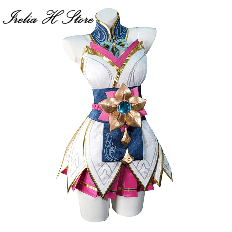 Irelia H Store Zyra LOL Spirit Blossom Zyra disfraz Cosplay mujer juego vestidos de Halloween Kimono postizos