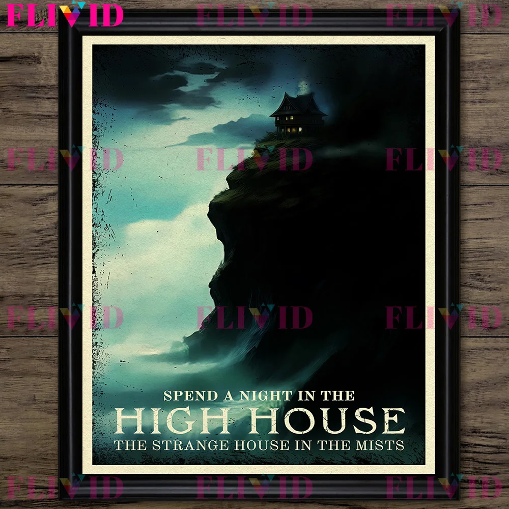 Call Of Cthulhu Travel Poster,Cthulhu Mythos Art Print,Shadow Over Innsmouth,Horror Travel Wall Art Canvas Painting Home Decor - Image 5