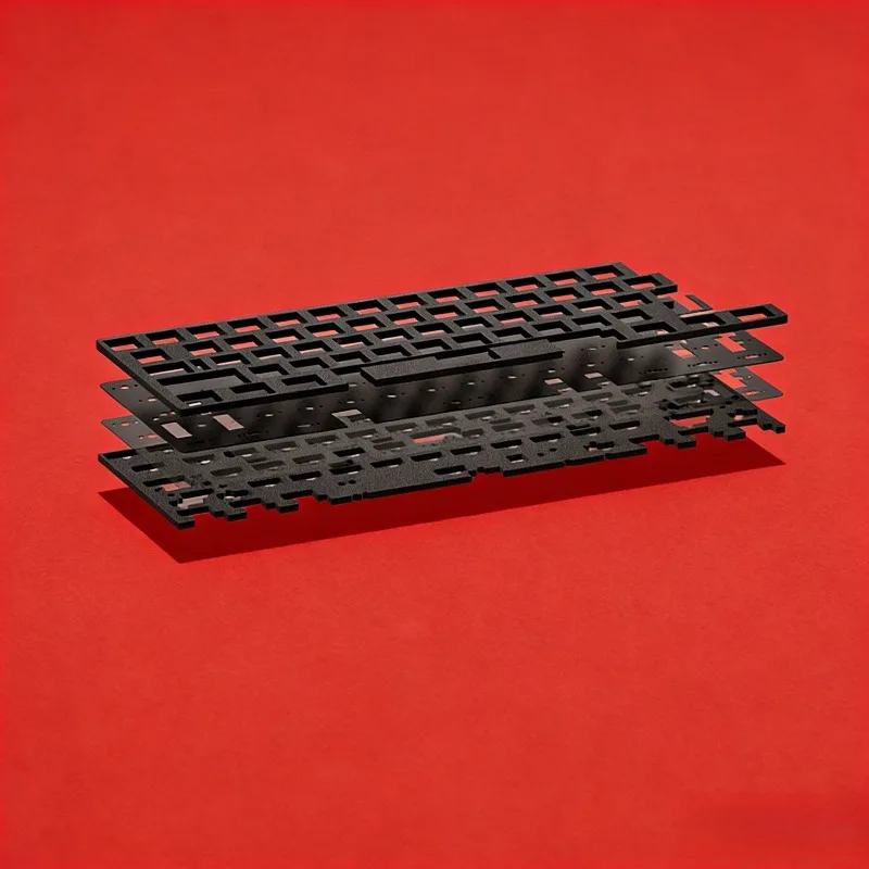 KBDfans Custom Mechanical Keyboard Kit Tofu60 3.0 Accessories Sound Dampening Kit - PET Modding Pad & Universal Switch Foam