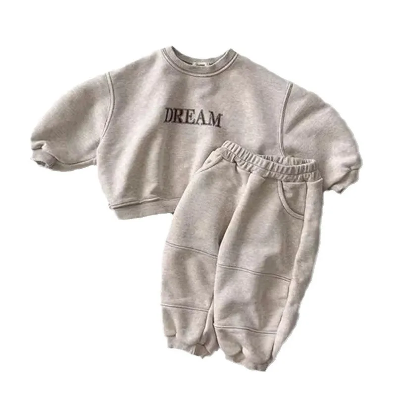 New Fashion Newborn Baby Autumn ToddlerClothes Set  Clothing OutfitsBoys Girls Casual Tops + Jogger Trousers 2Pcs Infant Unisex