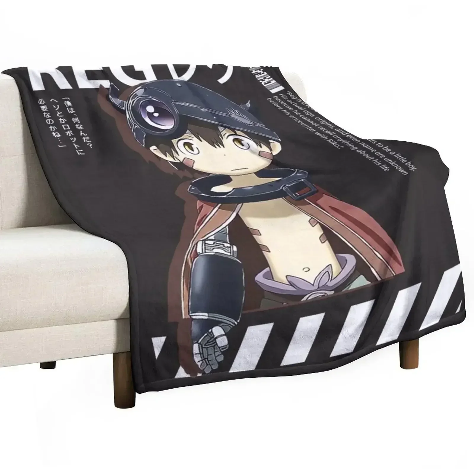 Made in Abyss, Reg. Throw Blanket Winter beds For Sofa Thin Thermal Blankets