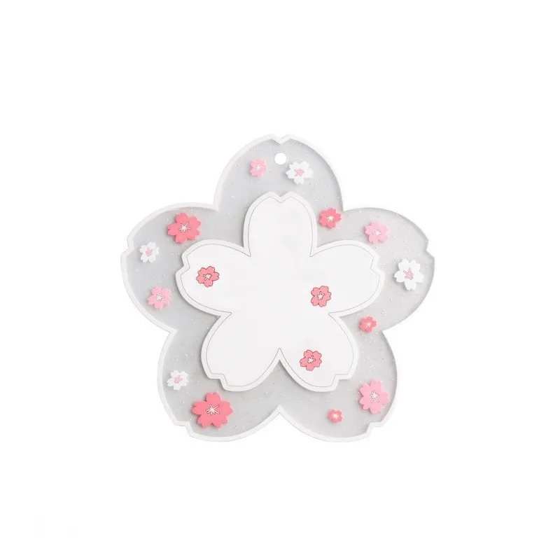 ​ سجادات مكانية مقاومة للحرارة من السيليكون، مجموعة من 4 واقيات طاولة غير قابلة للانزلاق للأواني الساخنة وتناول الطعام ​