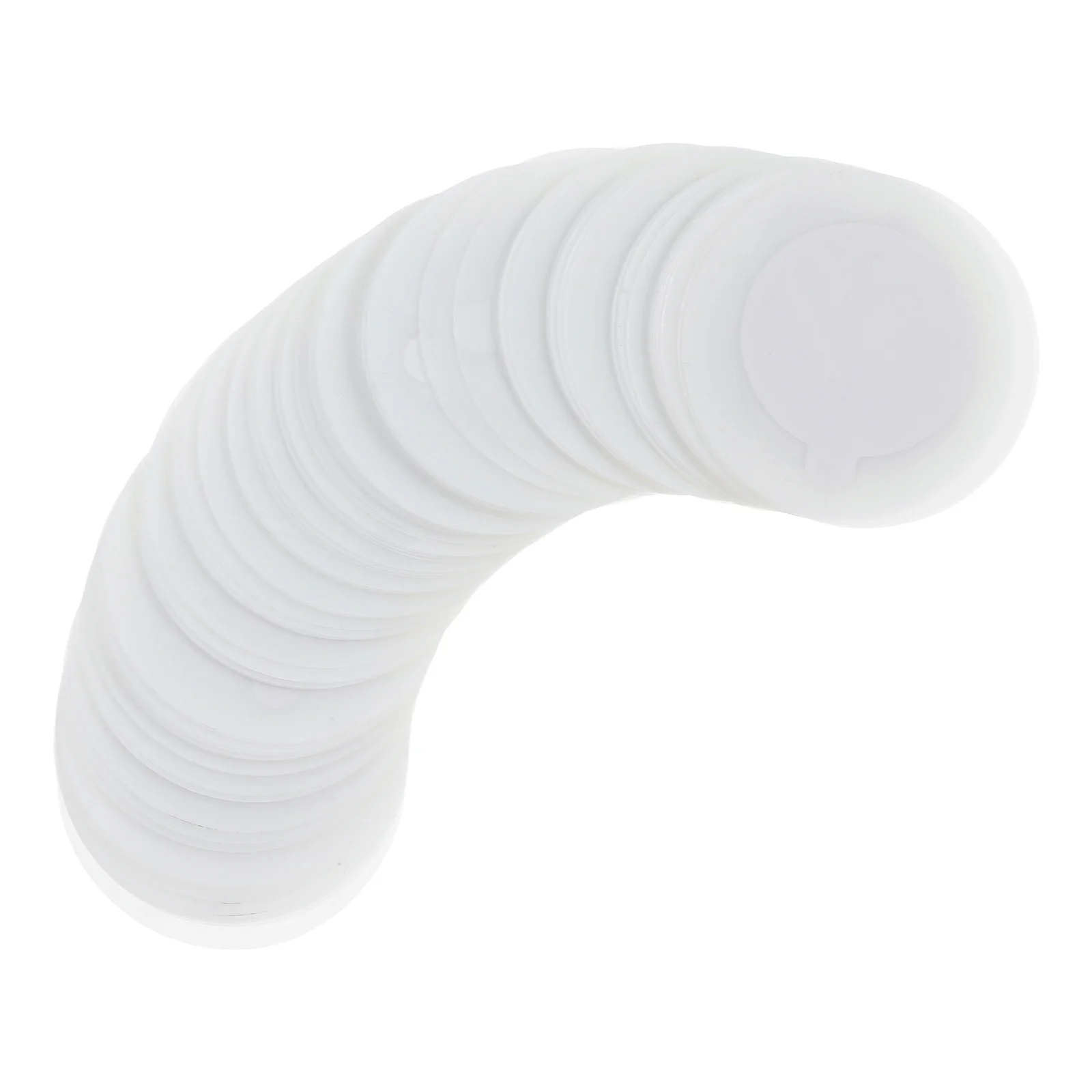 100 قطعة صواني الغراء لاش حامل الرموش المهنية منصات منع التجفيف السريع لملحقات رمش كاذبة استخدام صالون مريح #6