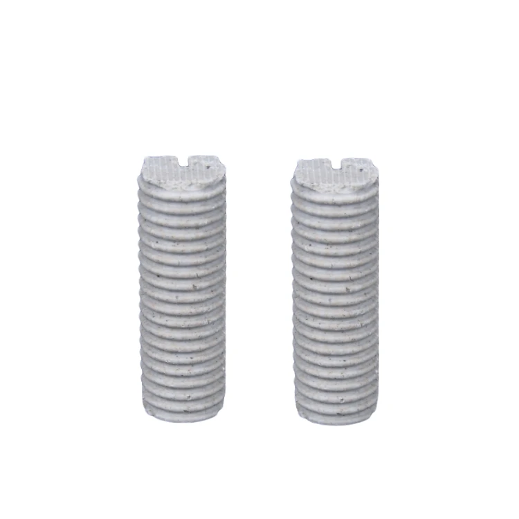 

Al2O3 Thread Tube 99% 99.7% Alumina Ceramic Thread Tube Ceramic Tube