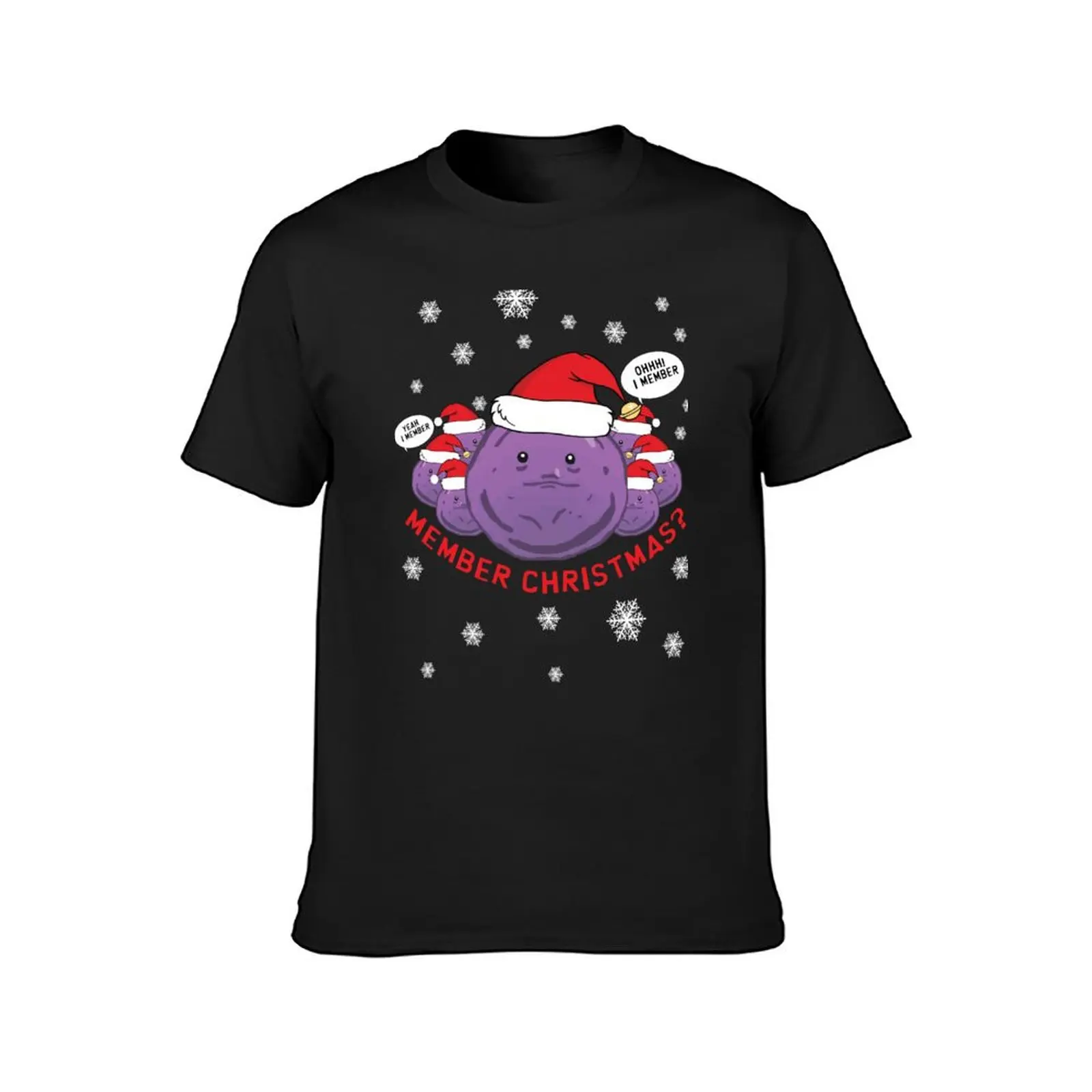 Member Berries/ Member Christmas Shirt T-Shirt anime clothes Aesthetic clothing blanks Blouse mens clothes