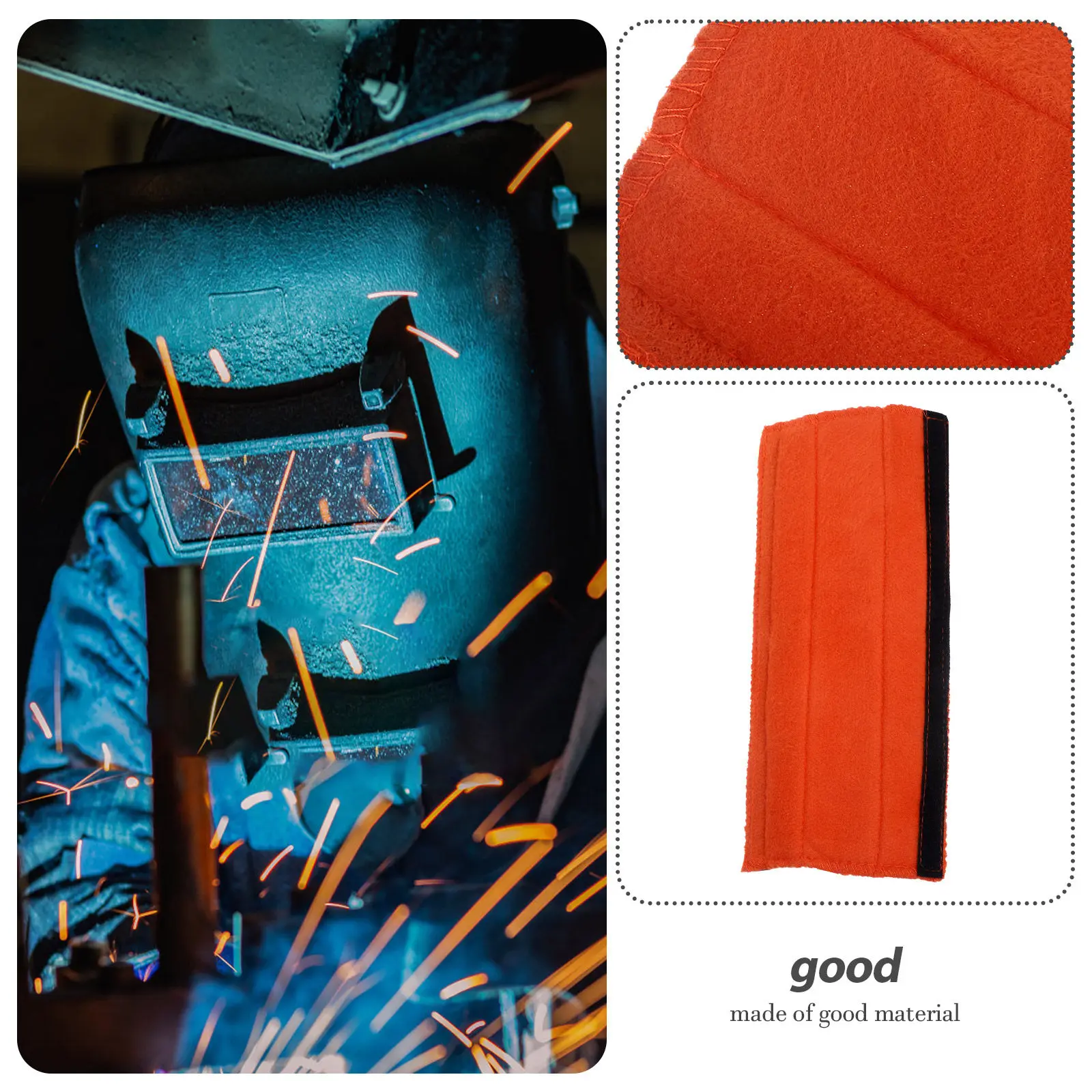 2Pcs Sweatband for Hard Hat Safety Liner Quick Dry Comfortable Fit Most Industrial Helmets Welding Face Shield