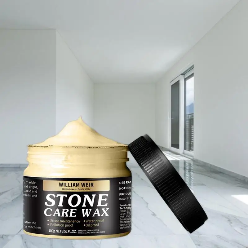 Marble Polishing Wax and Shine 80g Stone Polishing Cream for Ultimate Stone Care Maintenance and Glazing Ideal for Floors Tiles