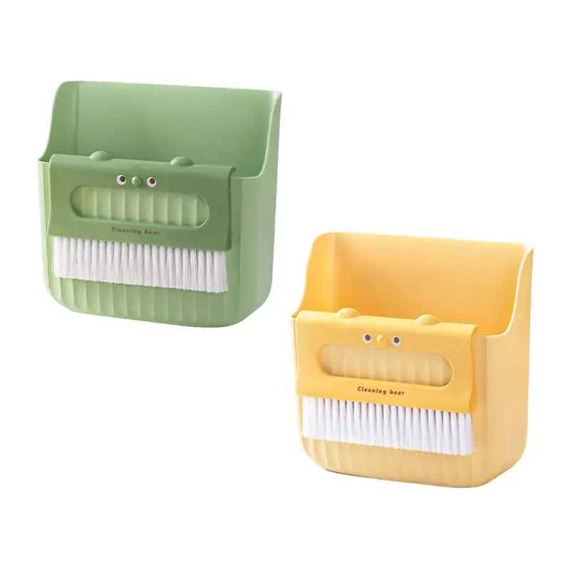 Mini Broom and Dustpan Set for Kids Desktop Cleaning Set for Desktop Age 3-6