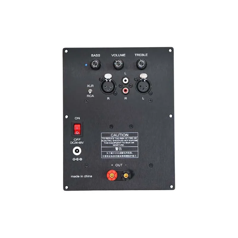 

TPA3255 300W power active speaker Amplifier Board speakers RCA / XLR Input DC24V-48V amp board Hifi For passive speakers