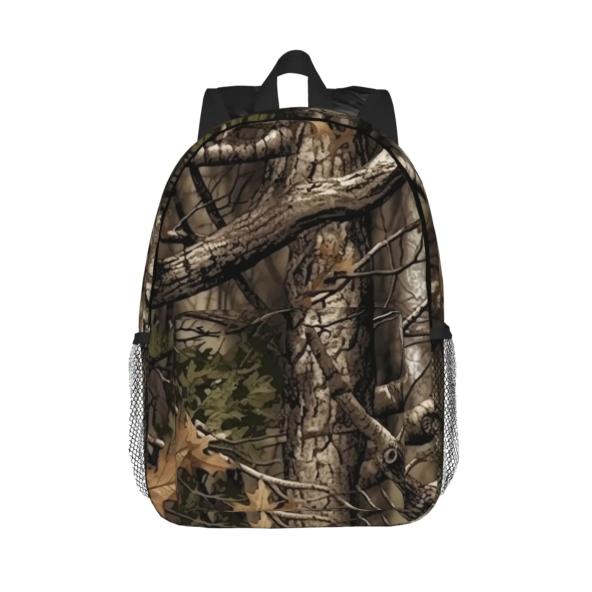 Real Tree Forest Camo Camouflage Pattern Backpack Hot Sale Daypack  Boys Girls BookBag Shoulder Bags for Men Women School Bag