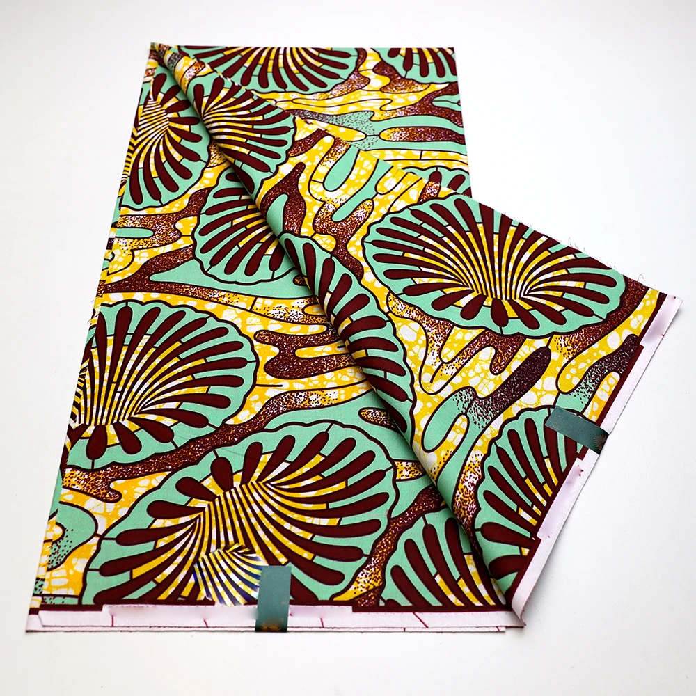 African Super Wax Prints Fabric, 100% Cotton, Veritable Original Sewing Material, Ankara, Newest, 2024