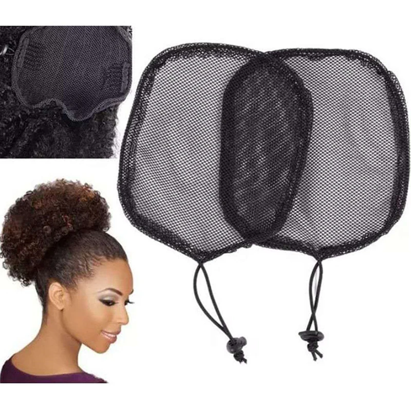 

1/2/5/10Pcs Elastic Hair Bun Making Net Ponytail Maker Guleless Hairnet Wig Liner - Hairdressing Accessory for Easy Hair Styling