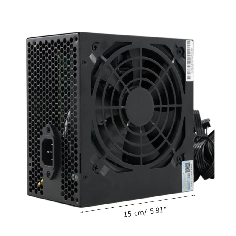 Fuente alimentación Modular para PC para juegos, fuente alimentación nominal 250W, ventilador 120mm, 24 pines, ATX,