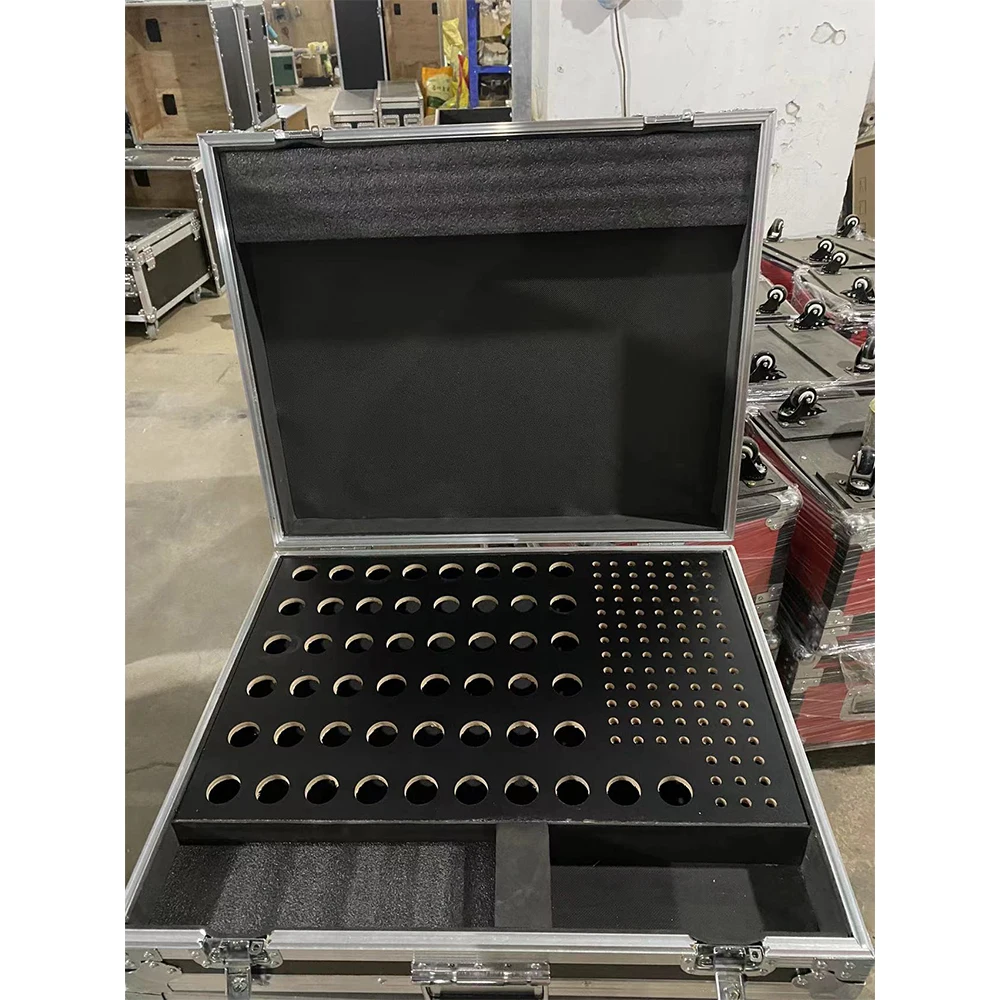 Aluminum Truss Coupler and pin with Flightcase packing flight case for truss couplers pin case for truss