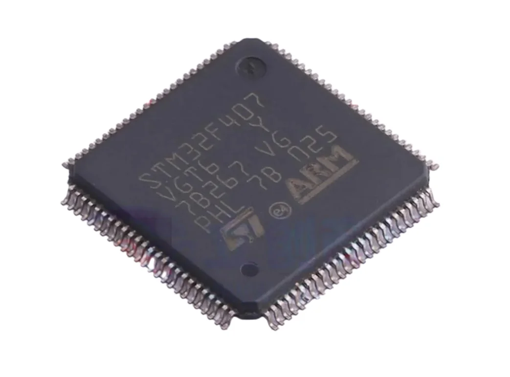 Original genuine STM32F407VGT6 package LQFP100 32-bit microcontroller MCU STM32F407