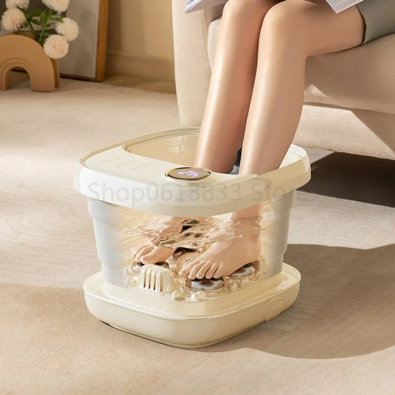 Digital Folding Foot Spa New Thermostatic Heating Foot Bath Bucket Fully Automatic Portable Electric Massage Foot Bath Machine