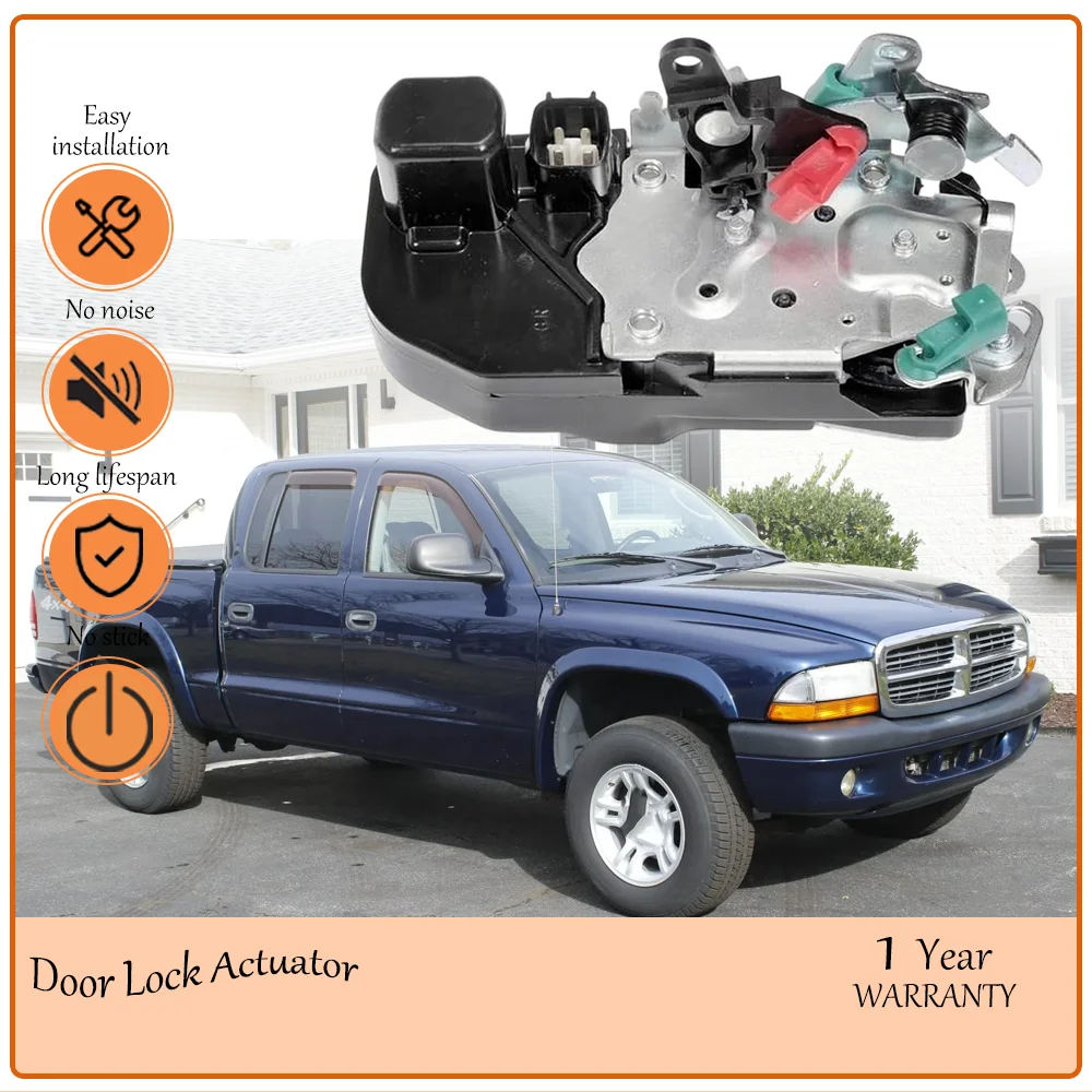 

Font right Door Latch Lock Actuator with Car Locks Function, for Dodge Dakota 2004 Pickup oem 55364032AA,55364032EU,55364032AC