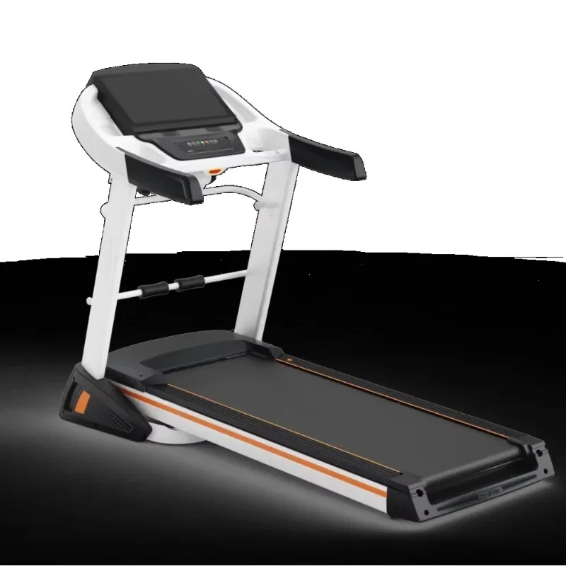 Treadmill with LCD Screen Foldable Calories Function, Leg Training, Aerobics, Home Gym Dual Purpose Electric Fitness Equipment