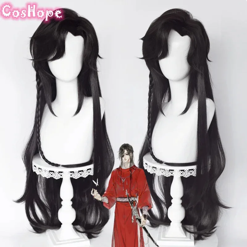 

Парик Сан Ланг Хуа Ченг Косплей Черный Парик Косплей Аниме Синтетические Парики