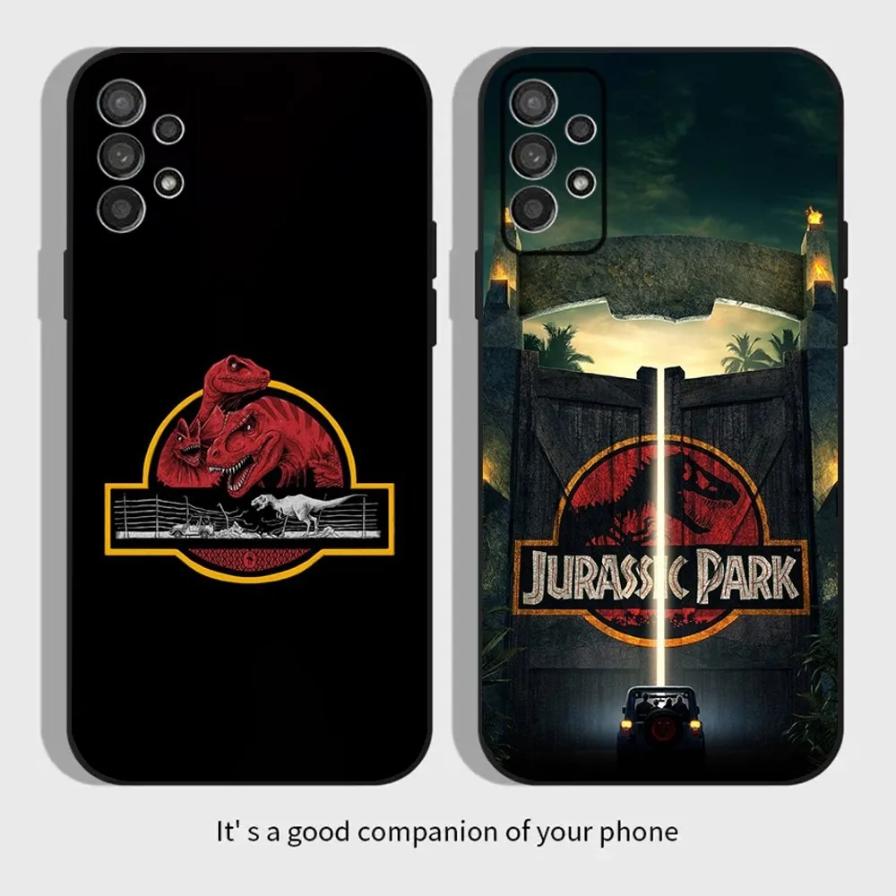 J-Jurassic Park Dinosaur World Phone Case For Samsung Galaxy A13,A21s,A22,A31,A32,A52,A53,A71,A80,A91 Soft Black Cover