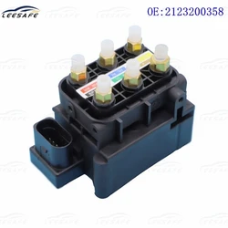 For Mercedes-Benz W166 W212 W221 W222 W164 GL-X164 R-W251 Air Suspension Solenoid Valve Block A2123200358 A2513200058 2123200358