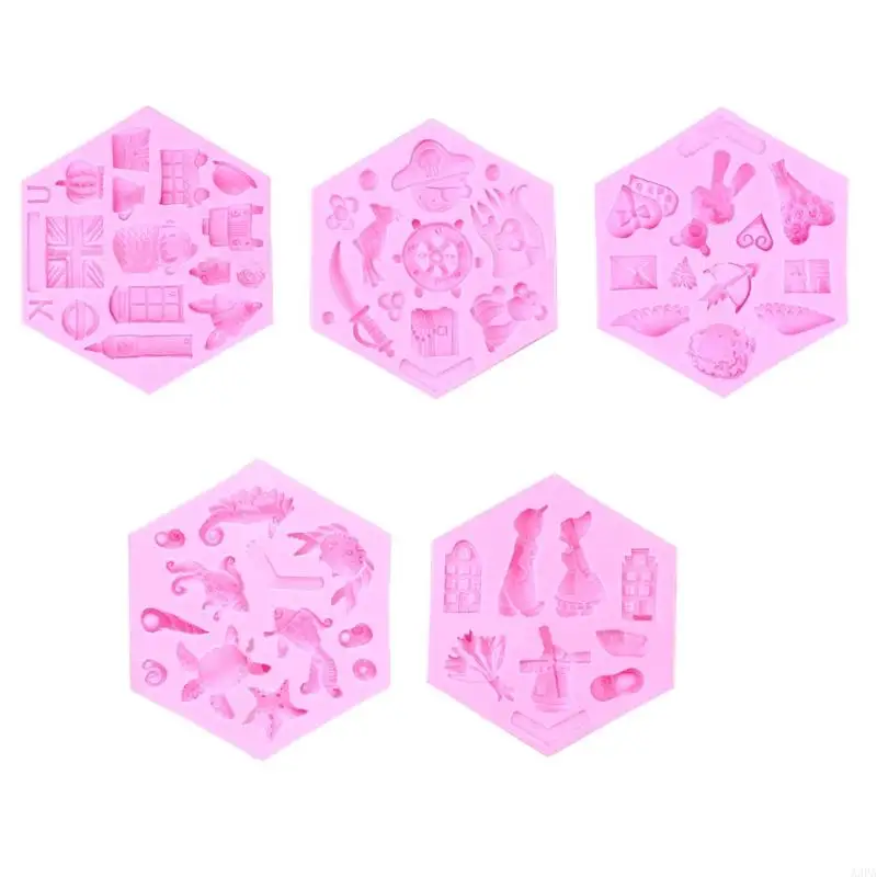 

A3PA различная форма Fondant Foldant Biscuits плесень DIY Cartoon Press для выпечки плесени на день рождения инструменты для