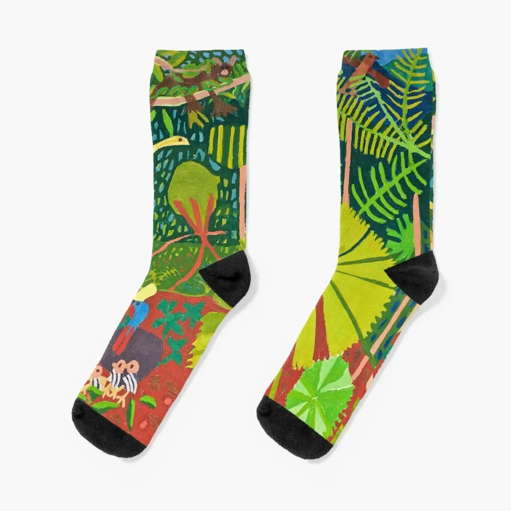 

Daintree Rainforest Zionart Zion Levy Stewart Socks man short cartoon halloween Socks For Girls Men's