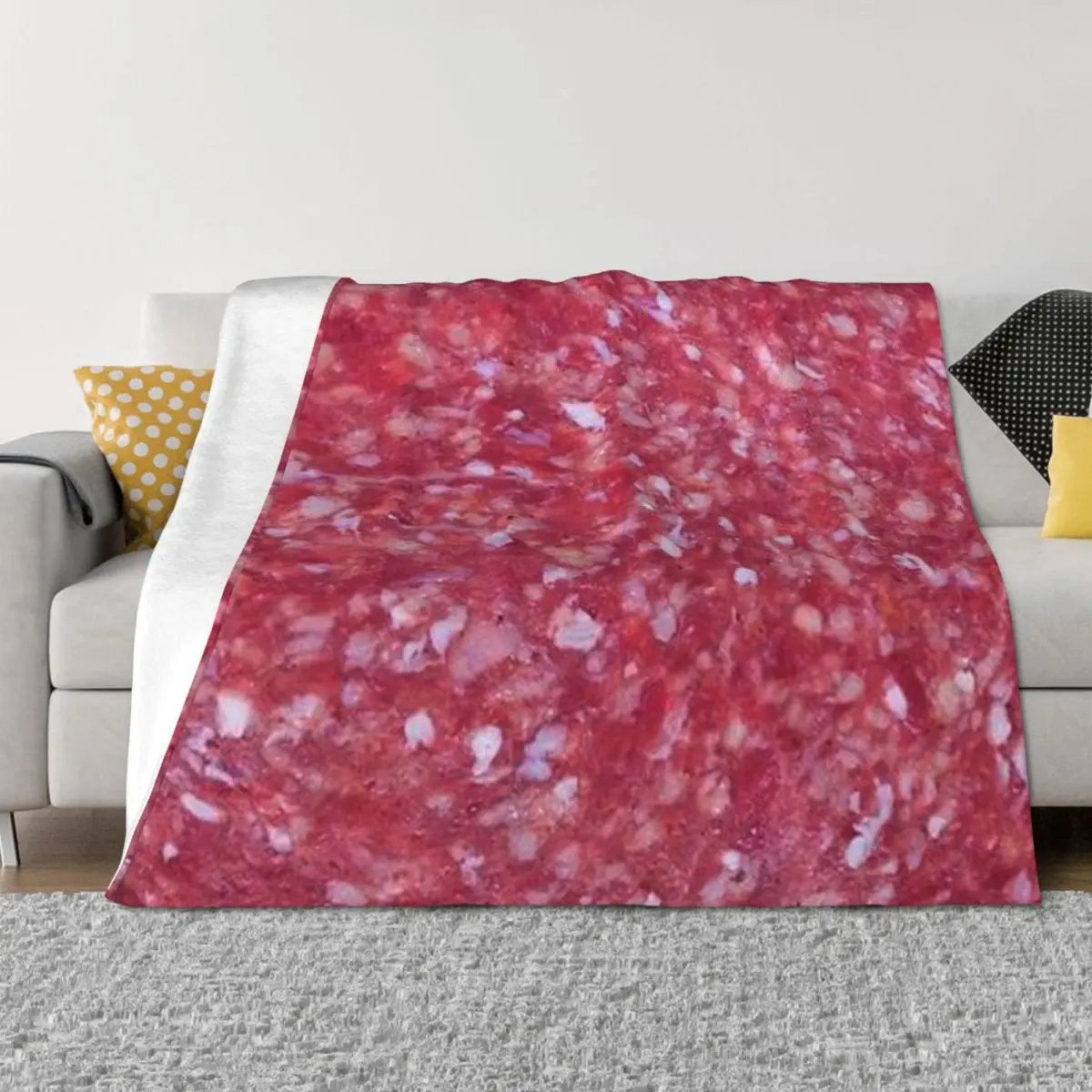 

SALAMI Throw Blanket Polar decorative Luxury Designer Blankets