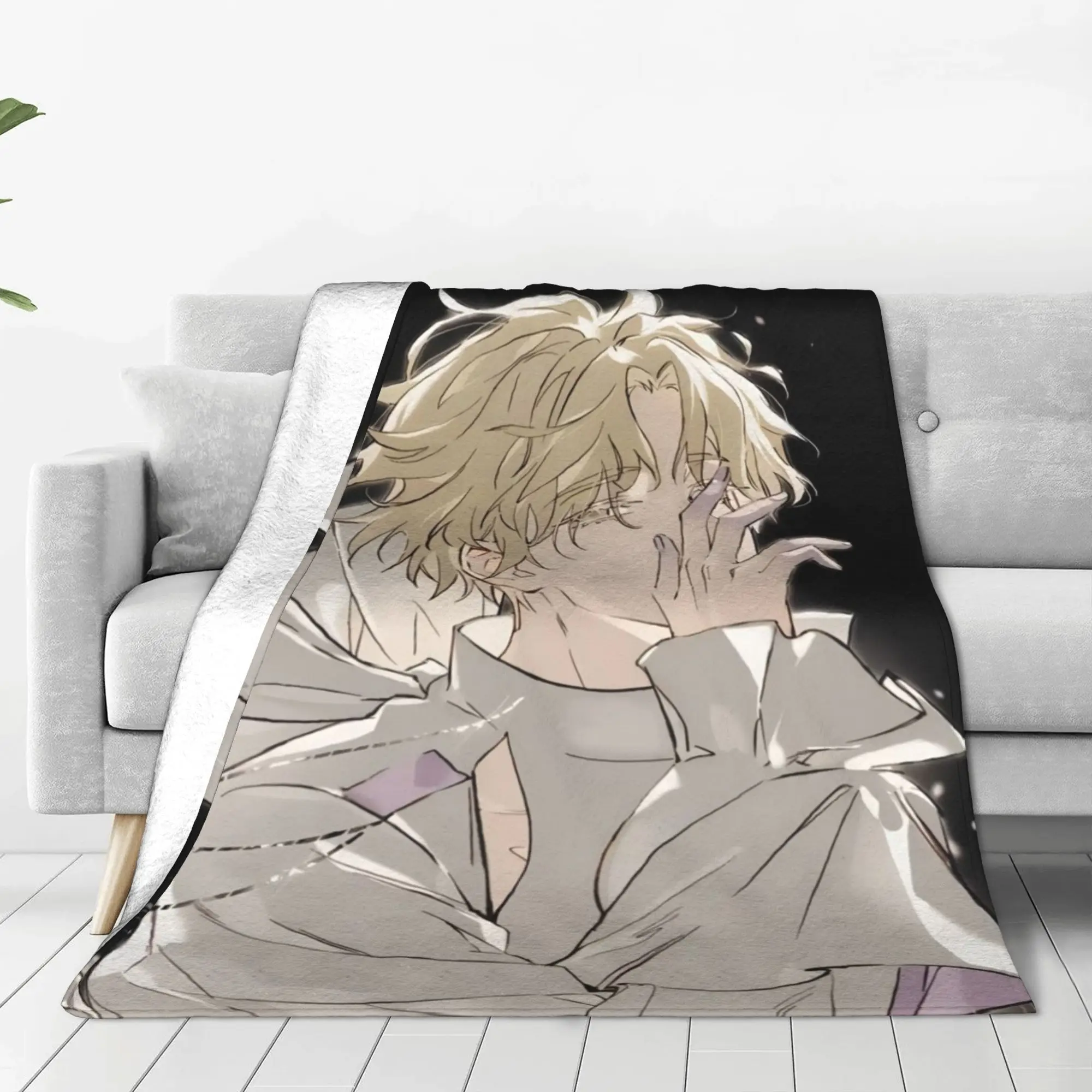 Alien Stage Luka Alien Stage Blanket All Season Breathable Ultra-Soft Throw Blankets For Car  Plush Thin Quilt