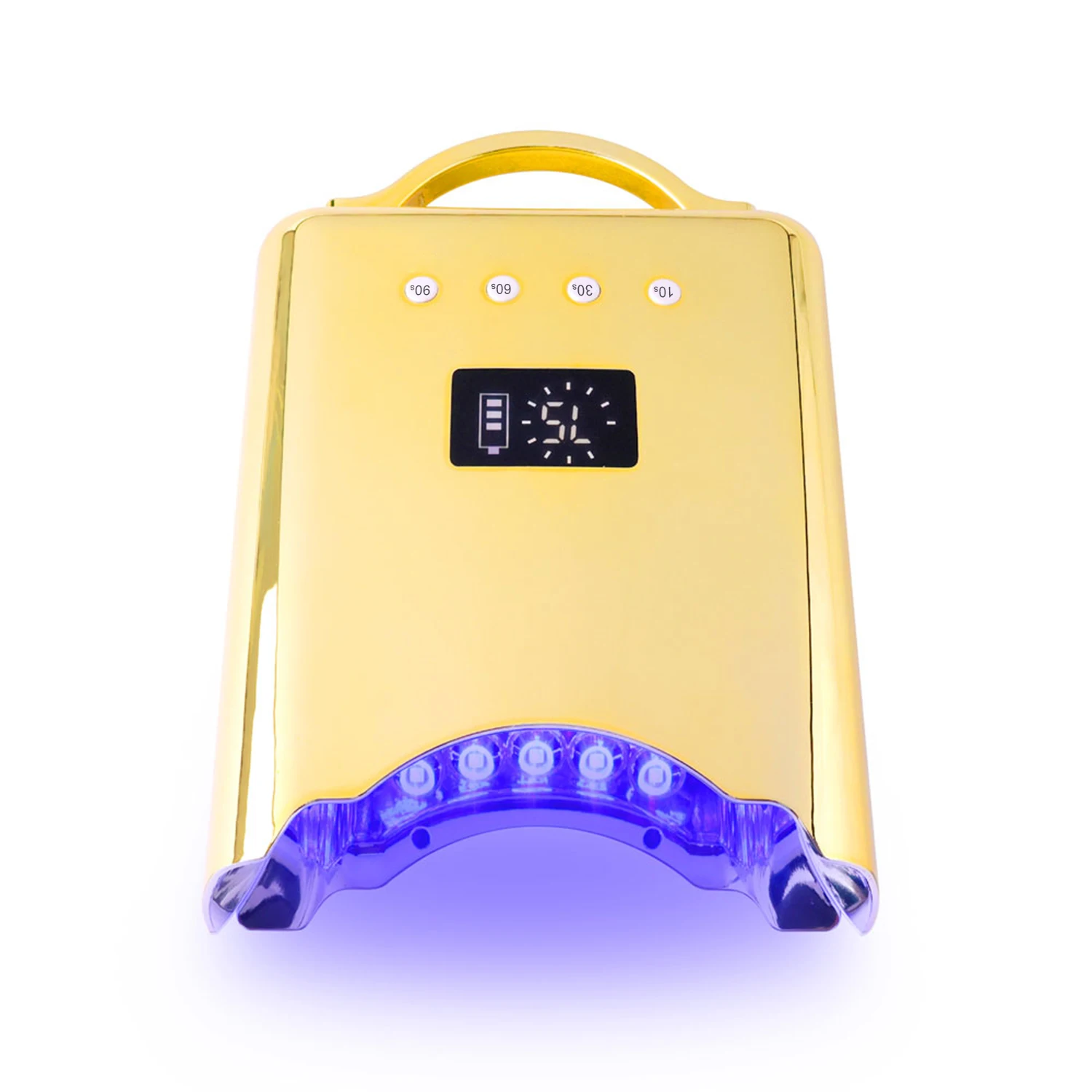 Nail Supply UV Lamp Nail Dryer Professional Manicure and Pedicure Rechargeable Portable 78w High Power Fast Cure Private Labels