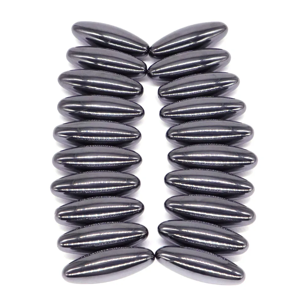 Natural Hematite Plating Lodestone Magnetite Tumbled Stone