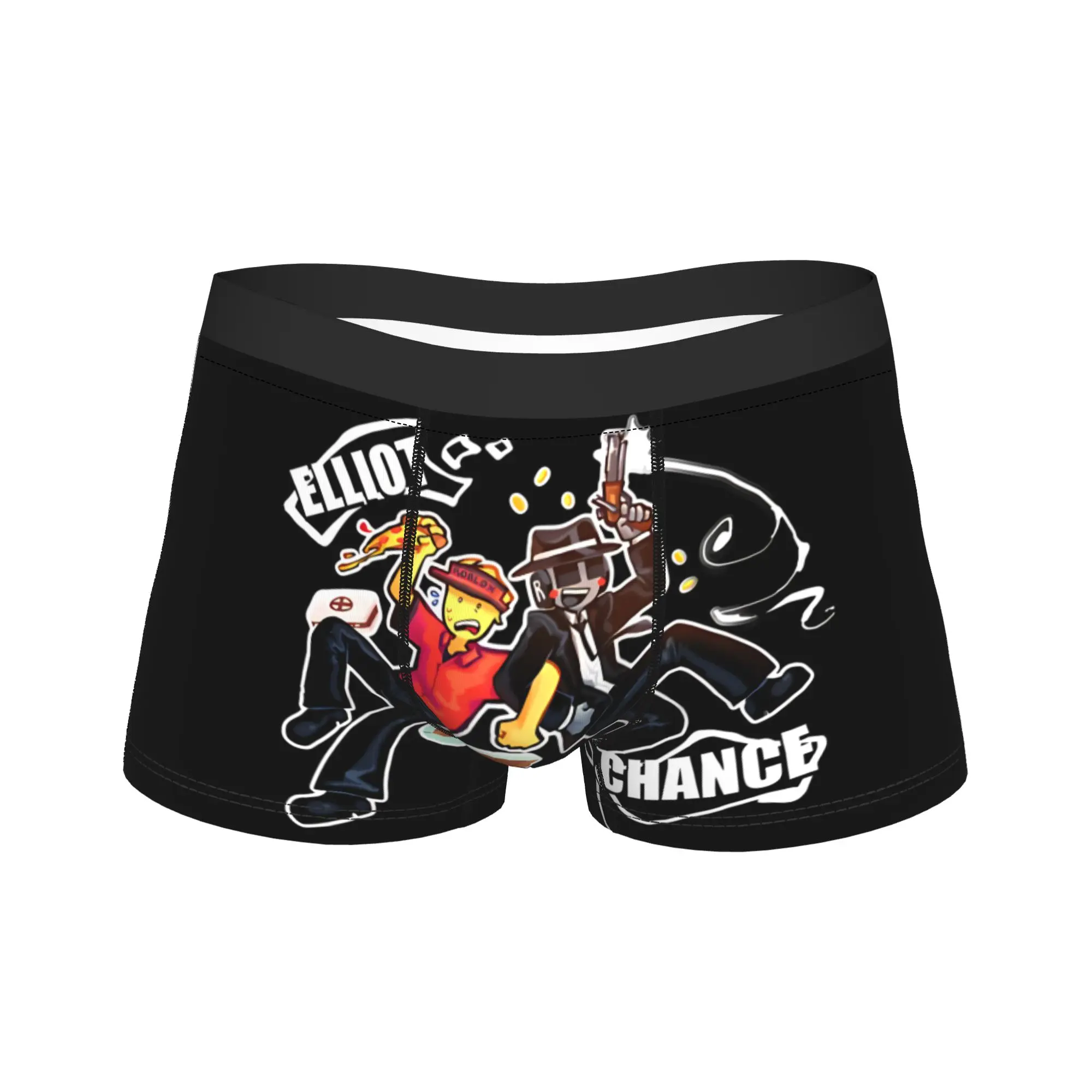 ملابس داخلية Forsaken ملابس داخلية جديدة مطبوعة بوكسر قصير للذكور حقيبة كبيرة الحجم