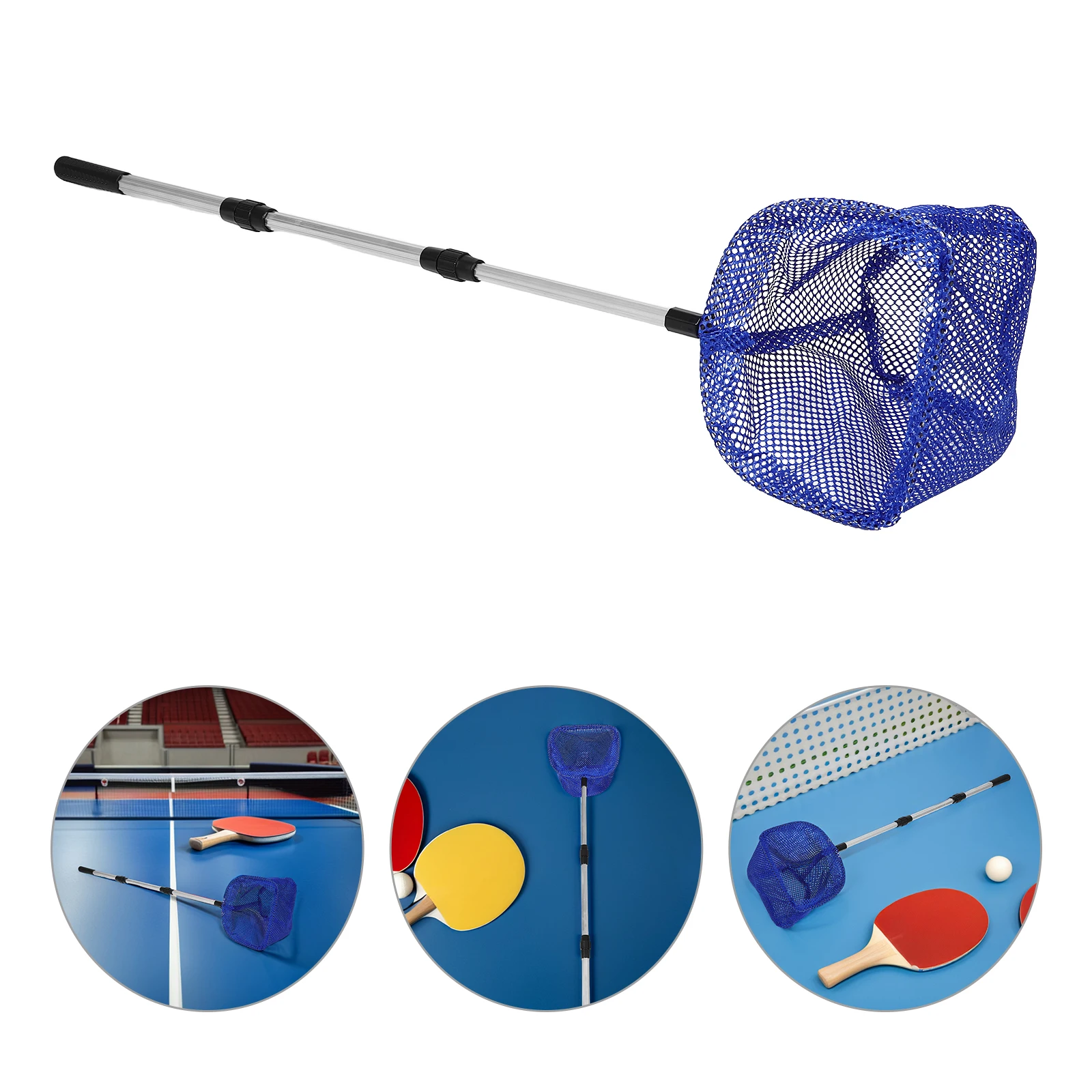 

1pcs Adjustable Telescoping Pingpong Picker Retractable Table Tennis Ball Collector Lightweight Portable Ball Retrieval Tool For